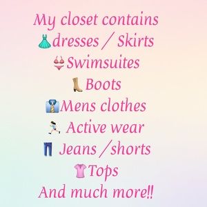👗👔👚👖🏃🏻‍♀️👙Make me an offer💕💞💕